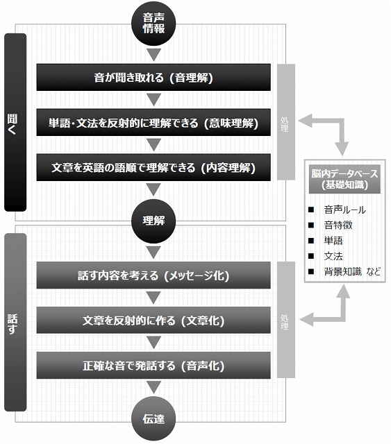 英語を話す時の脳のメカニズム